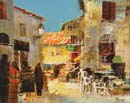 Village Shop Corsica 12x15.5